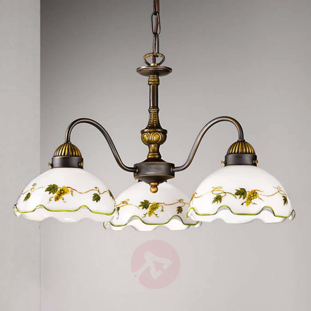 Kolarz 3-punktowa lampa wisząca nonna winogrona