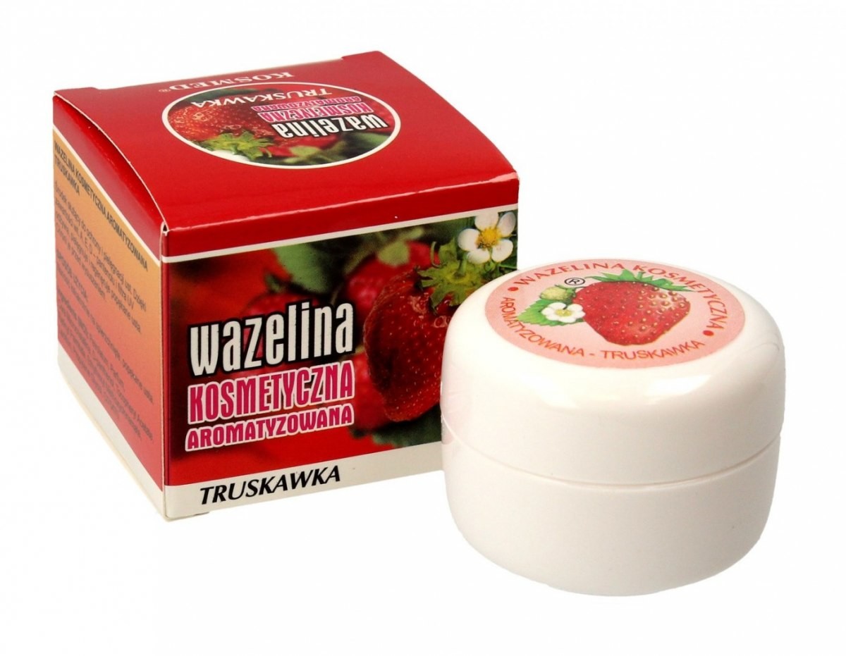 Kosmed Wazelina kosmetyczna aromatyzowana - Truskawka 15ml 109557