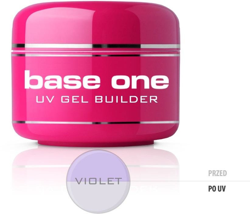 Silcare Gel Base One Violet Ĺźel budujÄ
cy do paznokci 30g
