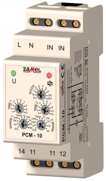 Zamel Przekaźnik czasowy PCM-10 EXT10000085