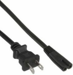 InLine przewód zasilający  wtyczka sieciowa USA do wtyczki Euro 8 °C7  0,5 m, 16650y 16650Y