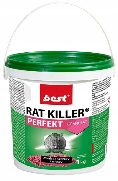Rat Killer granulat trutka na szczury i myszy 1kg