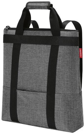 Reisenthel Plecak 43 cm przegroda na laptopa twist silver HH7052