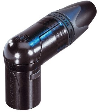 Neutrik NC3MRX-BAG wtyk kątowy XLR męski