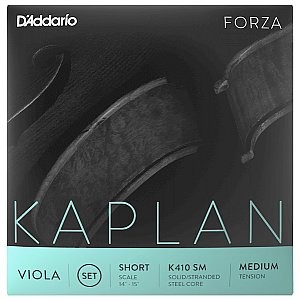 D'Addario D'Addario Kaplan Forza Zestaw strun do altówki Short Medium Tension K410 SM