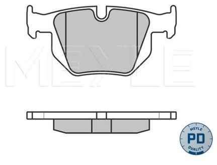 Wulf Gaertner Autoparts Zestaw klocków hamulcowych, hamulce tarczowe Wulf Gaertner Autoparts 025 235 5017/PD