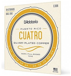 DAddario EJ96 Cuatro-Puerto Rico Strings EJ96