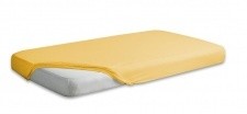 Matex Prześcieradło Jersey Premium z gumką żółte 220x200 mx-220-pjp-005