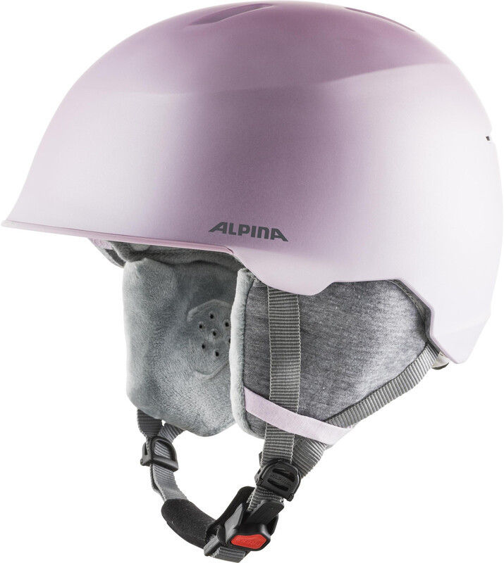 Alpina Maroi Kask Dzieci, różowy 51-54cm 2021 Kaski narciarskie 9217161