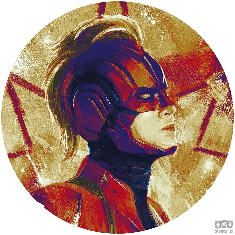 Komar Fototapeta Avengers Painting Captain Marvel Helmet DD1-054 DD1-054