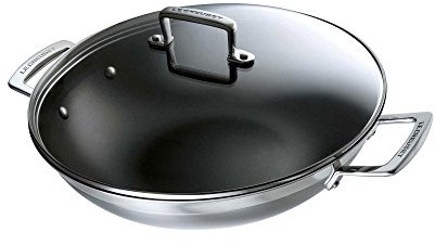 Zdjęcia - Patelnia Le Creuset Wok silber 