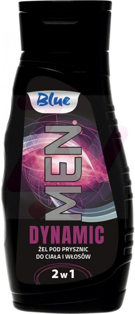 Delko Blue Men Żel pod prysznic do ciała i włosów Dynamic 300ml