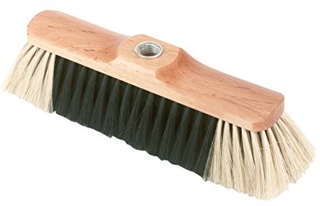 Kerbl KERBL 29525 miotła z końskiego włosia mieszanka z gwintem, 28 cm