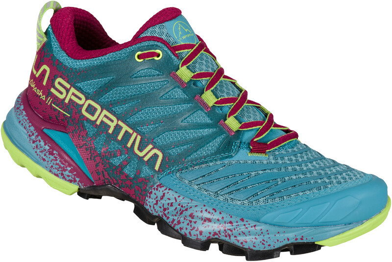 La Sportiva Akasha II Running Shoes Women, niebieski/fioletowy EU 38,5 2022 Buty trailowe 56B624502-38,5