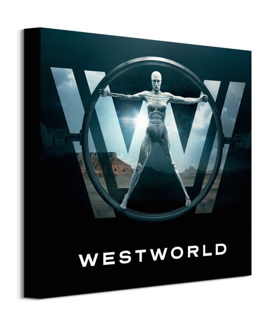 Pyramid Posters Westworld Logo - obraz na płótnie WDC101152