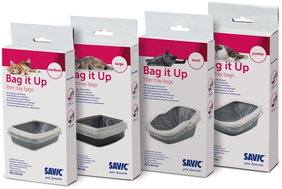 Savic worki do kuwety Bag it Up Jumbo 3 x 6 szt