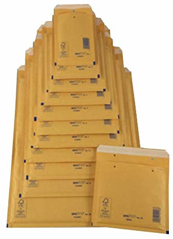 TAP Comebag Torba bąbelkowe rozm. 4 goldge szt. Wymiary wewnętrzne 175 X 265 mm 3FVAS001050