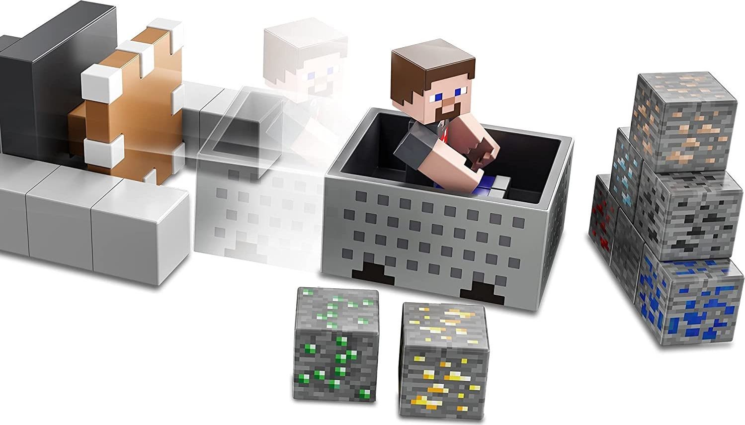 Mattel Minecraft Minecart Mayhem Game GVL55 GVL55