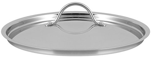 INOXPRAN inoxpran Pleasure pokrywa, ze stali nierdzewnej, szary, 31 x 31 x 8 cm 654