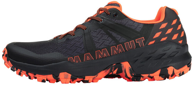 Mammut Sertig II Low Shoes Men, czarny/pomarańczowy UK 8,5 | EU 42 2/3 2022 Buty turystyczne 3030-04300-00533-1085
