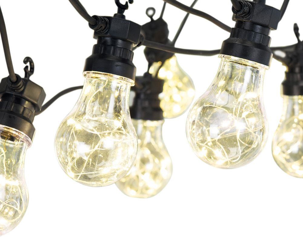 Vilde Lampki ogrodowe GIRLANDA 10 żarówek 100xLED zewnętrzna wewnętrzna do pomieszczeń 7,5 m 339207
