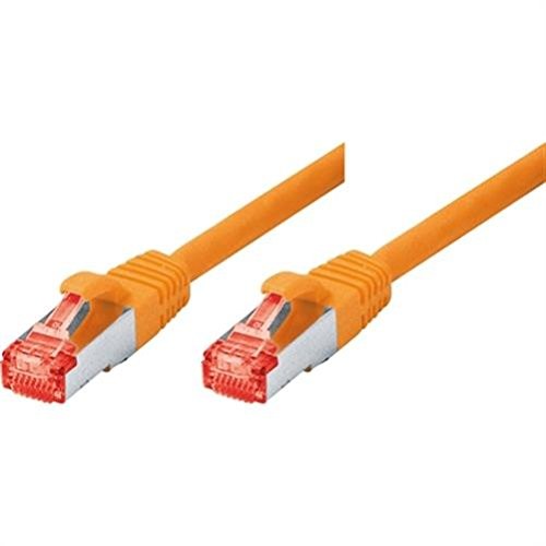 Tecline 71502 A Category 6 Ethernet z wąską zabezpieczenie przed zagięciem kabla (2,0 m) Pomarańczowy 4048889027059