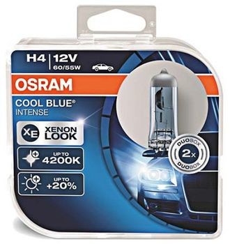 Osram Osram żarówki H4 Cool Blue Intense DuoBox 4052899413108
