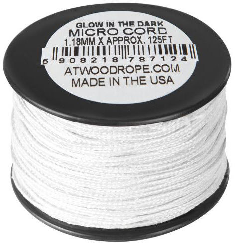 Linka Atwood Rope MFG Micro Cord Uber Glow 38 m - biały (CD-MG1-NL-20) H CD-MG1-NL-20
