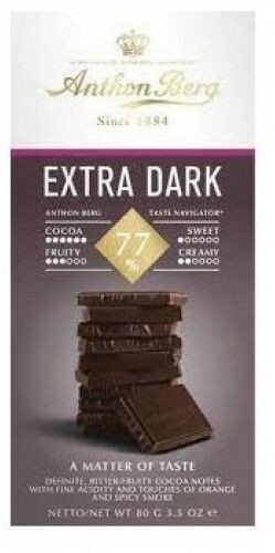 Anthon Berg Extra Dark Chocolate 77%