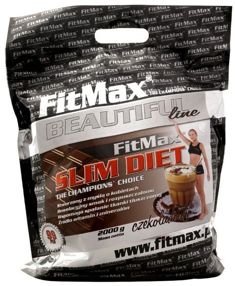 FitMax Odżywka białkowa Slim Diet 2000g Smaki Wanilia (5908264416702)