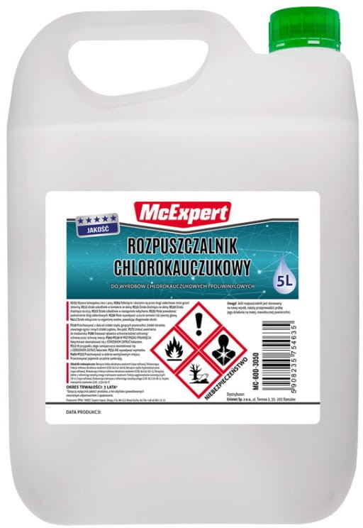 MCEXPERT* ROZPUSZCZALNIK CHLOROKAUCZUKOWY 5L MC-600-3050 [7835120]