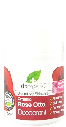 Dr. Organic Deodorant Roll-On Rose Otto 50ml