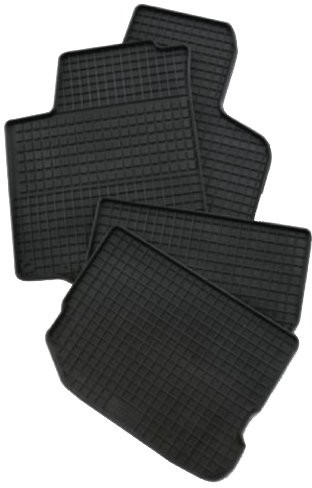 PETEX Petex 98411 gumowa mata 4-częściowy, liczba 4 98411