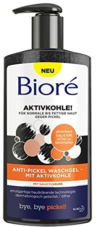 BIORÉ bioré Anti-wspinaczka) wachgel z aktywnym węglem, 2er Pack (2 X 200 ML) 25038