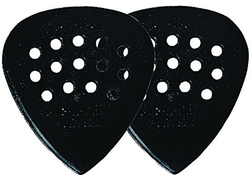 PickBoy Pick Boy Plektrum/Pick Pos-A-Grip, nylon węglowy, 0,70 mm, średnia, czarna, 12 sztuk GP-37-0.70