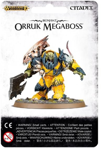 GamesWorkshop Ironjawz Orruk Megaboss (89-26) GamesWorkshop 99070209003