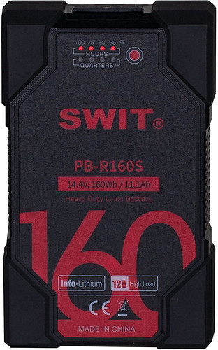 Swit PB-R160S 160Wh akumulator V-lock Sony/Red Info