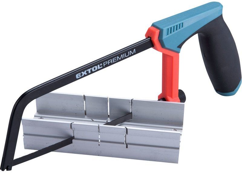 EXTOL PREMIUM Piłka do cięcia z przyrządem do kątów, 150mm 8812111