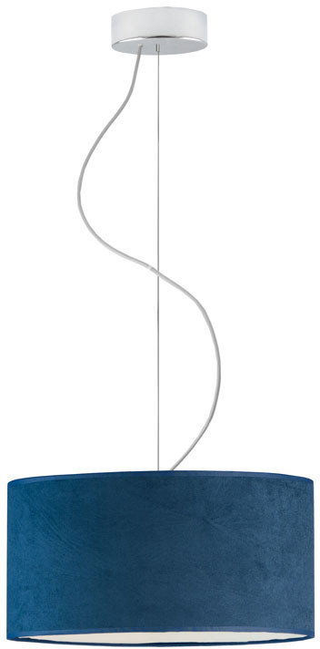 LYSNE Lampa wisząca z welurowym abażurem HAJFA VELVET fi 30 cm 14529V/3