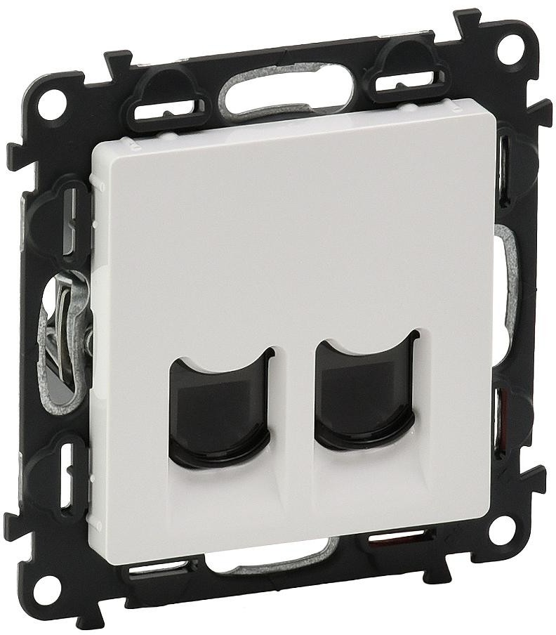 Legrand Legrand Valena Life biały gniazdo telefoniczne x2 l_753139