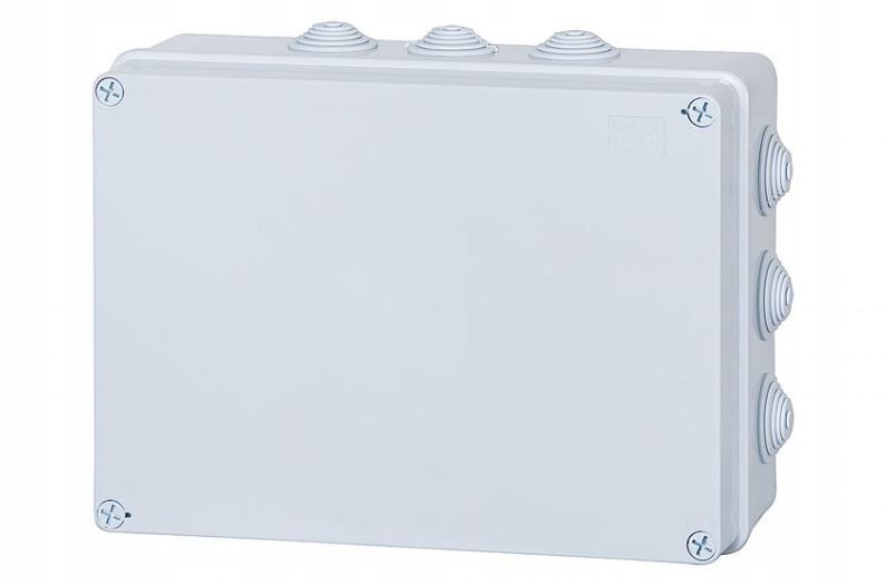Puszka hermetyczna Fg 240x190x90 z dławikami