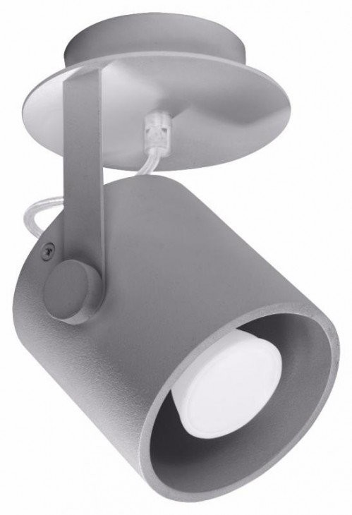 Sollux Lighting Plafon LAROSA 1 szary SL.0315