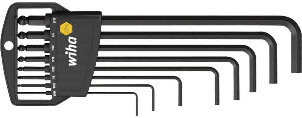 Wiha Zestaw kluczy imbusowych 8 szt 369HZ8 wewnętrzny sześciokąt 1420 369HZ8