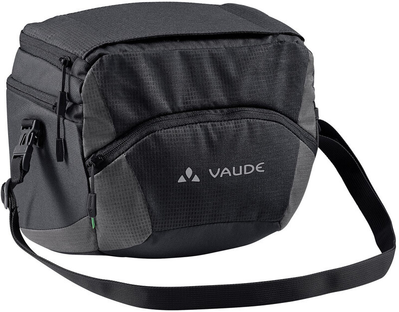 Vaude OnTour Box L Bag Klickfix ready, czarny 2021 Torby na kierownicę 153270100