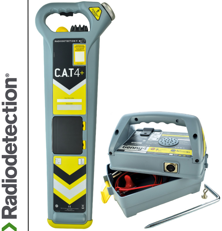 Radiodetection Wykrywacz instalacji podziemnych Cat4+ strike & Genny CAT4GENNY+SA
