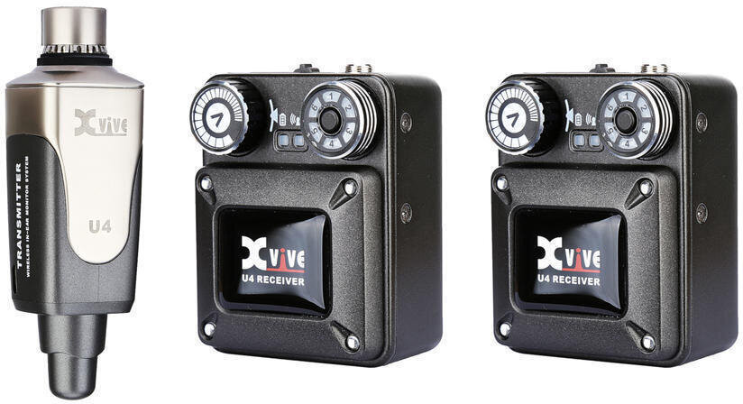 XVive XVive U4 In-Ear Monitor Wireless System Bundle R2