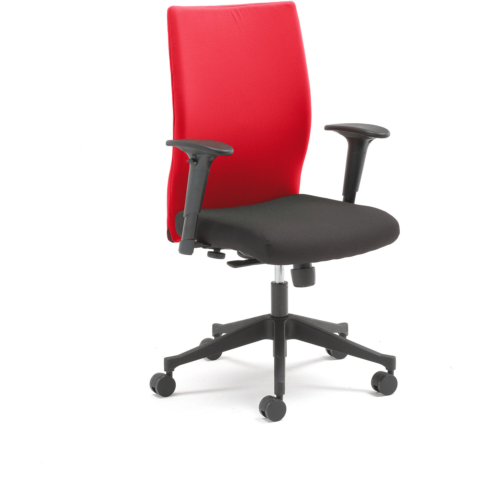 AJ Czerwone stylowe krzesło biurowe MILTON 122414