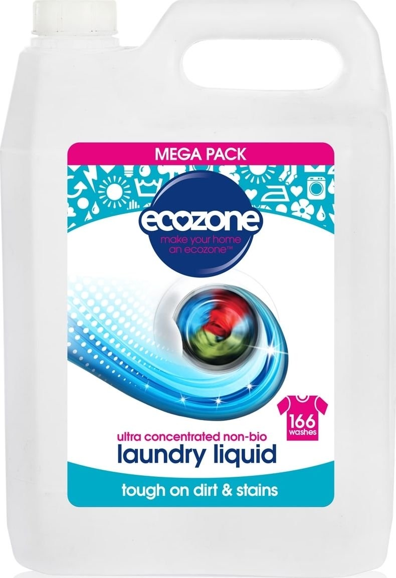 Ecozone Bio płyn do prania skoncentrowany Non Bio 166 prań 5L ECZ01600