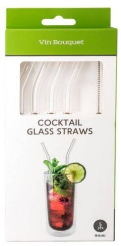 Vin bouquet Słomki koktajlowe szklane Vin Bouquet FIK 522