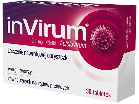 Aflofarm InVirum 200mg x30 tabletek